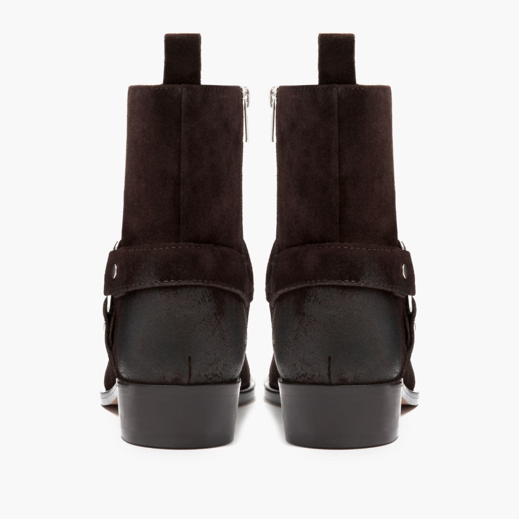 Harness | Dark Brown Suede